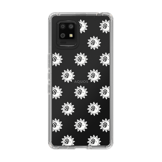 Slim Protection Case［ EVRIS - Sunny Motif - White ］