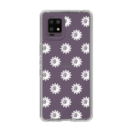 Slim Protection Case［ EVRIS - Sunny Motif - White ］