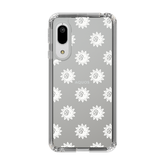 Slim Protection Case［ EVRIS - Sunny Motif - White ］