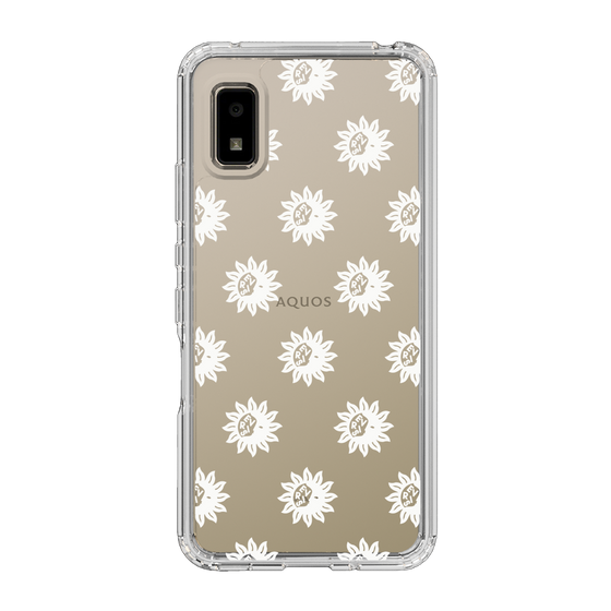 Slim Protection Case［ EVRIS - Sunny Motif - White ］