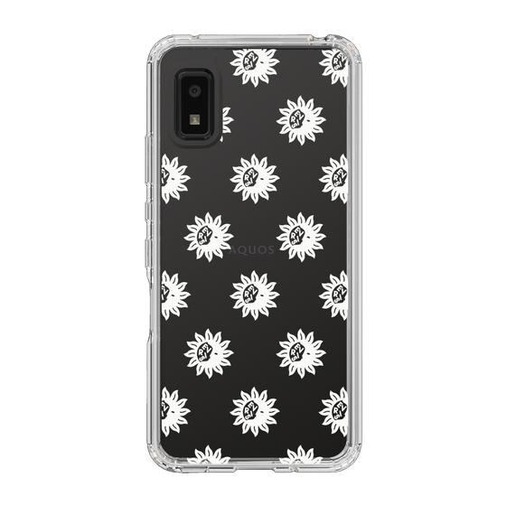Slim Protection Case［ EVRIS - Sunny Motif - White ］
