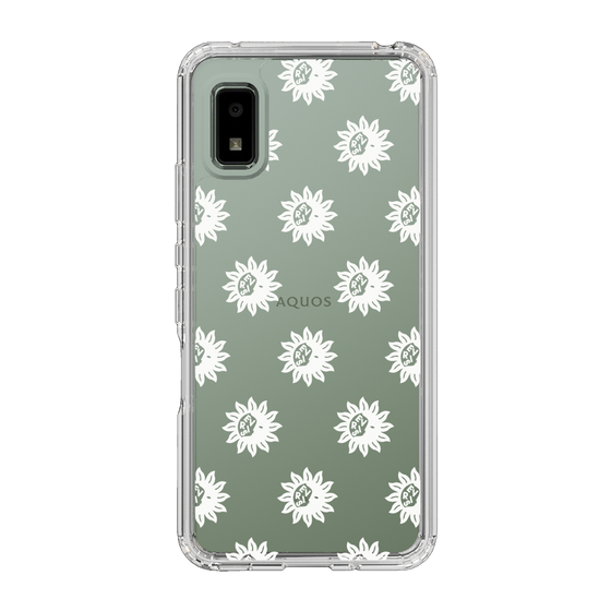 Slim Protection Case［ EVRIS - Sunny Motif - White ］