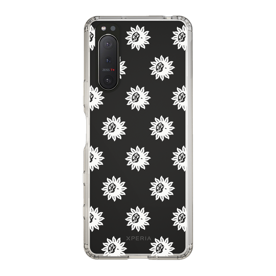 Slim Protection Case［ EVRIS - Sunny Motif - White ］