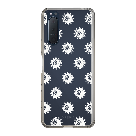 Slim Protection Case［ EVRIS - Sunny Motif - White ］