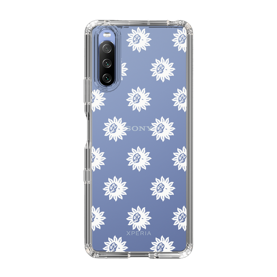 Slim Protection Case［ EVRIS - Sunny Motif - White ］