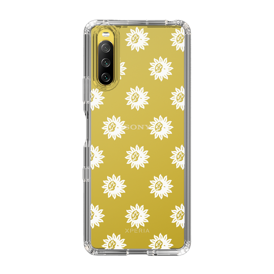 Slim Protection Case［ EVRIS - Sunny Motif - White ］