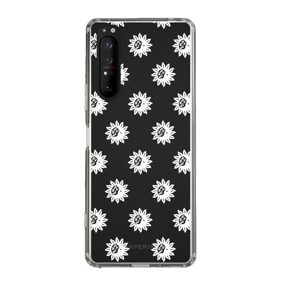 Slim Protection Case［ EVRIS - Sunny Motif - White ］