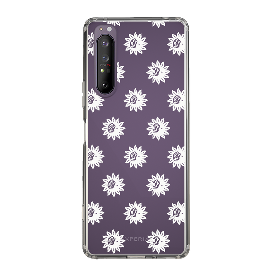 Slim Protection Case［ EVRIS - Sunny Motif - White ］