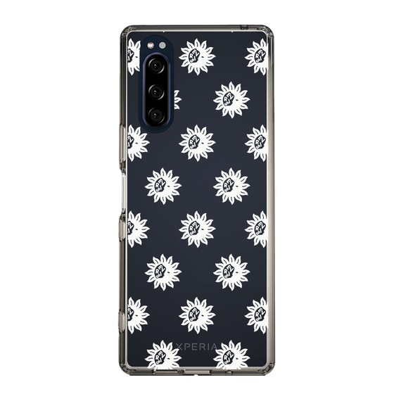 Slim Protection Case［ EVRIS - Sunny Motif - White ］