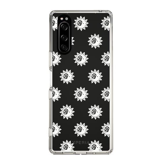 Slim Protection Case［ EVRIS - Sunny Motif - White ］
