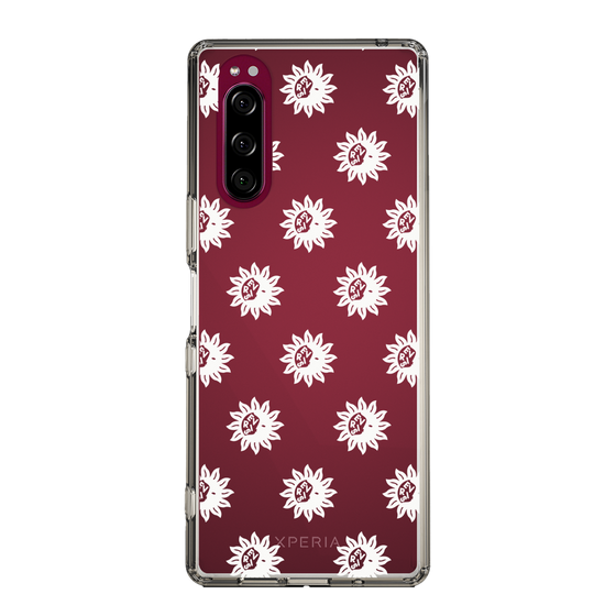 Slim Protection Case［ EVRIS - Sunny Motif - White ］