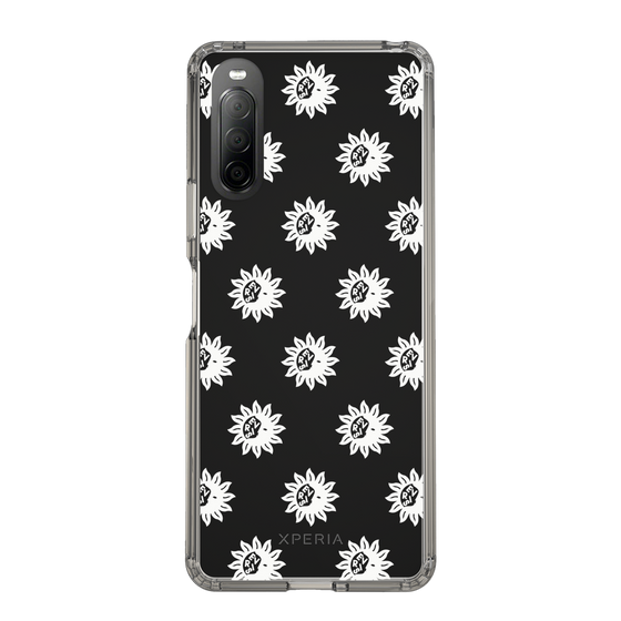 Slim Protection Case［ EVRIS - Sunny Motif - White ］