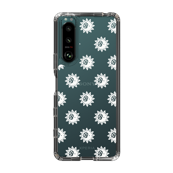 Slim Protection Case［ EVRIS - Sunny Motif - White ］