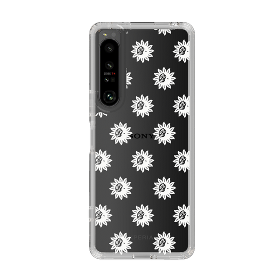 Slim Protection Case［ EVRIS - Sunny Motif - White ］