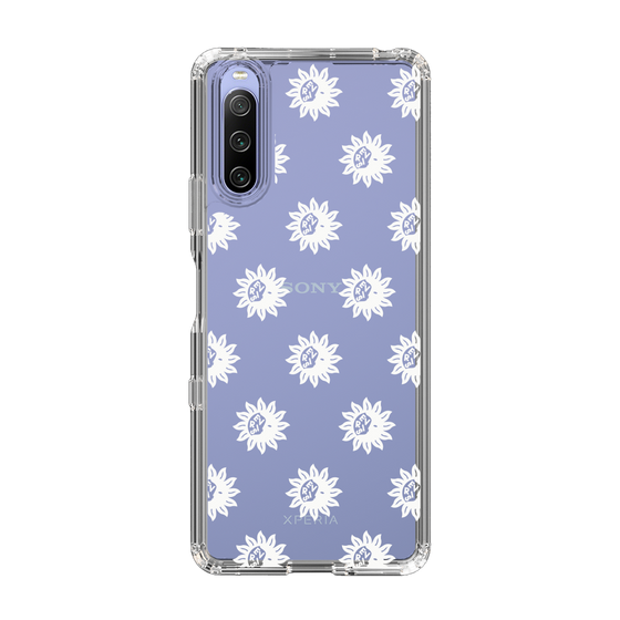 Slim Protection Case［ EVRIS - Sunny Motif - White ］