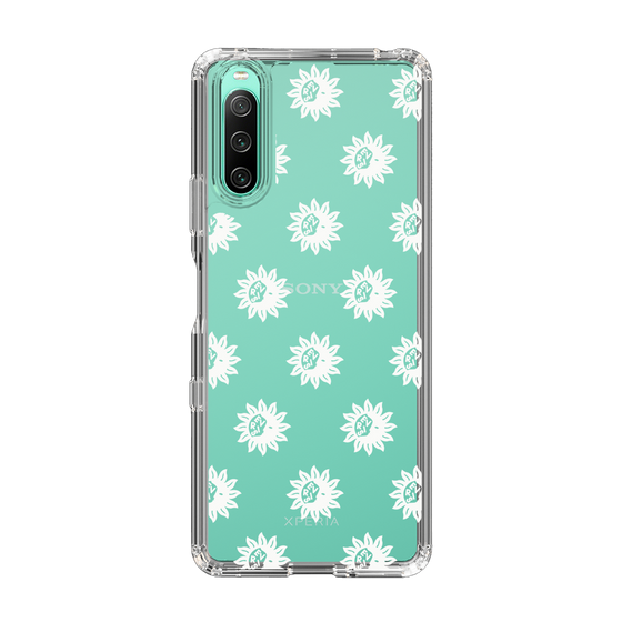 Slim Protection Case［ EVRIS - Sunny Motif - White ］