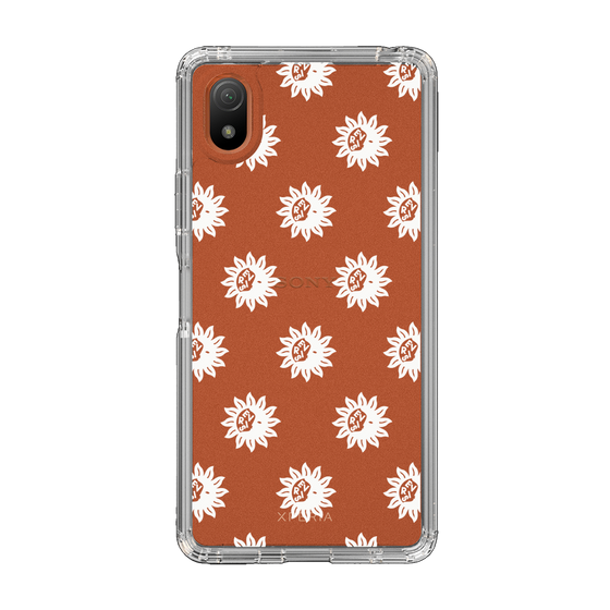 Slim Protection Case［ EVRIS - Sunny Motif - White ］