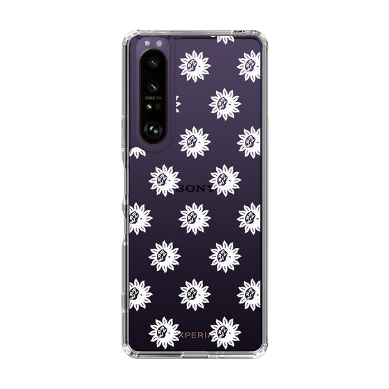 Slim Protection Case［ EVRIS - Sunny Motif - White ］