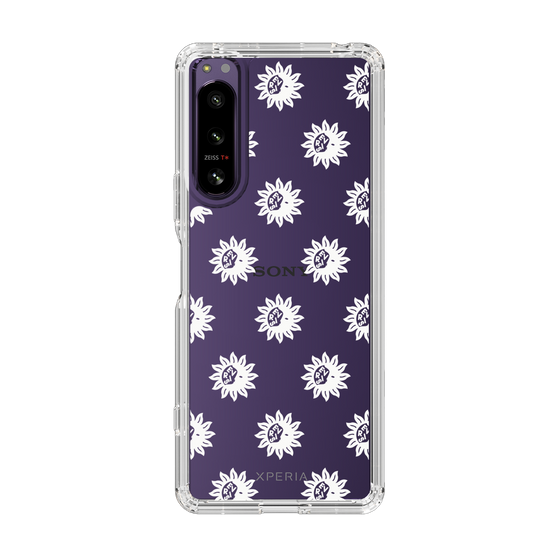 Slim Protection Case［ EVRIS - Sunny Motif - White ］