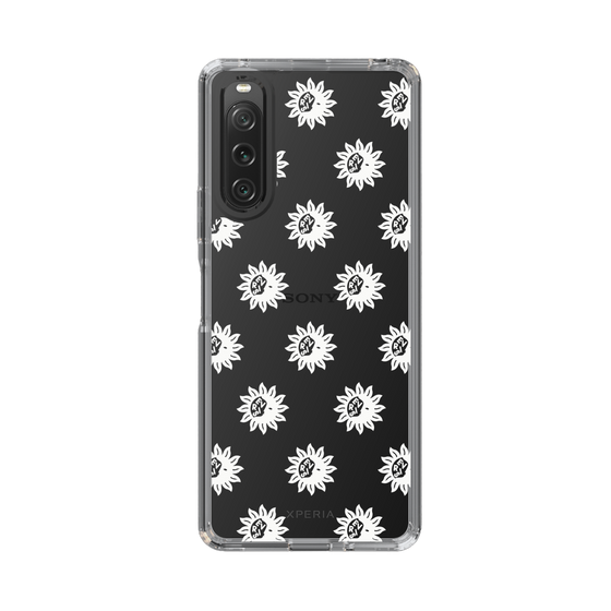 Slim Protection Case［ EVRIS - Sunny Motif - White ］