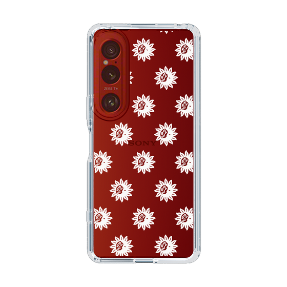 Slim Protection Case［ EVRIS - Sunny Motif - White ］