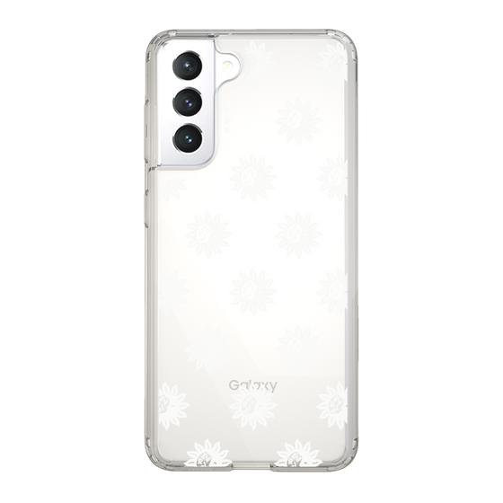 Slim Protection Case［ EVRIS - Sunny Motif - White ］
