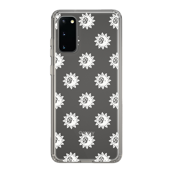 Slim Protection Case［ EVRIS - Sunny Motif - White ］
