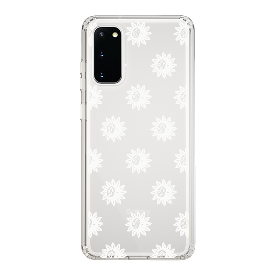 Slim Protection Case［ EVRIS - Sunny Motif - White ］