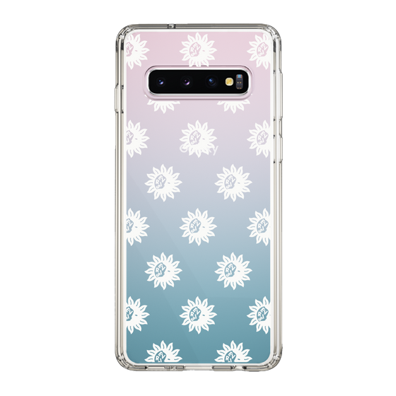 Slim Protection Case［ EVRIS - Sunny Motif - White ］