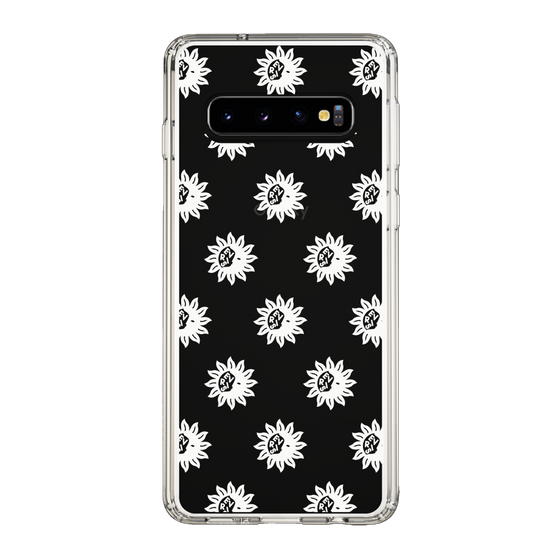 Slim Protection Case［ EVRIS - Sunny Motif - White ］