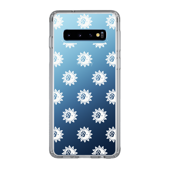 Slim Protection Case［ EVRIS - Sunny Motif - White ］