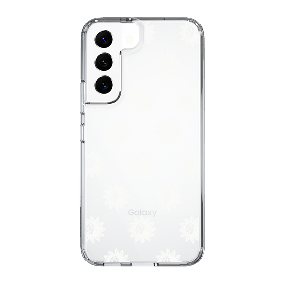 Slim Protection Case［ EVRIS - Sunny Motif - White ］