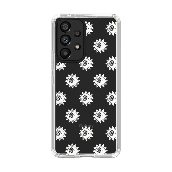 Slim Protection Case［ EVRIS - Sunny Motif - White ］