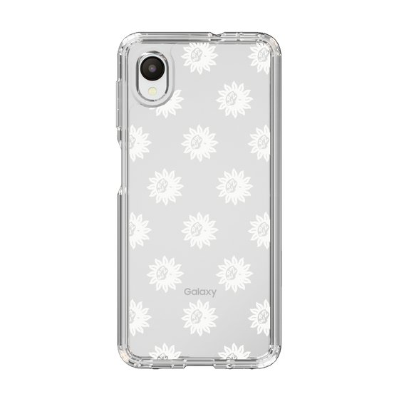 Slim Protection Case［ EVRIS - Sunny Motif - White ］