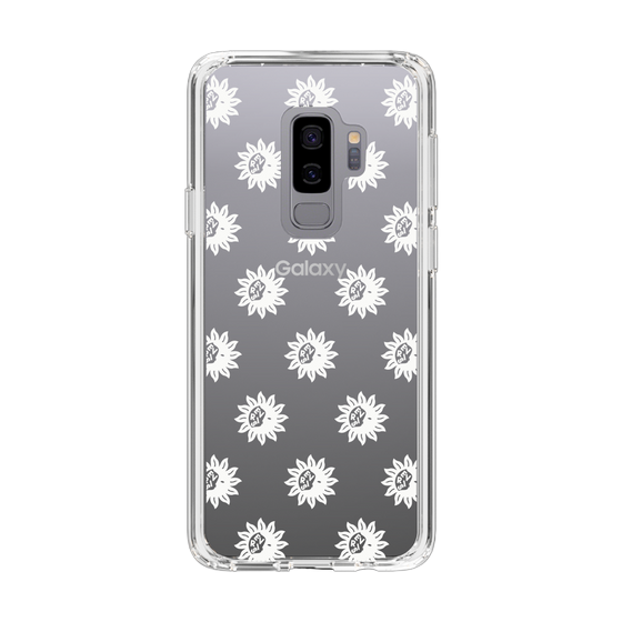 Slim Protection Case［ EVRIS - Sunny Motif - White ］