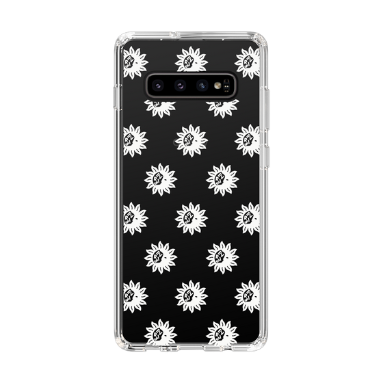 Slim Protection Case［ EVRIS - Sunny Motif - White ］
