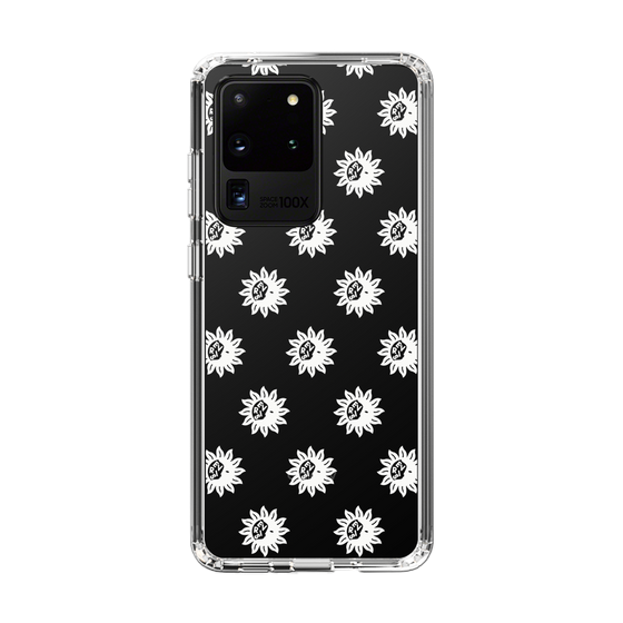 Slim Protection Case［ EVRIS - Sunny Motif - White ］