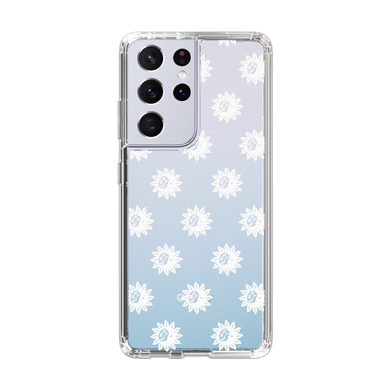 Slim Protection Case［ EVRIS - Sunny Motif - White ］