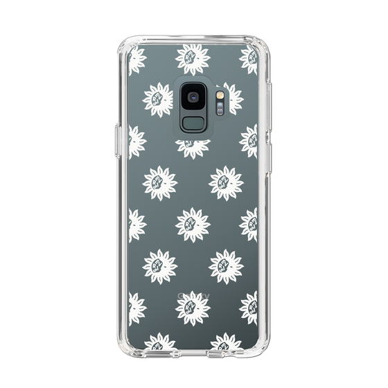Slim Protection Case［ EVRIS - Sunny Motif - White ］