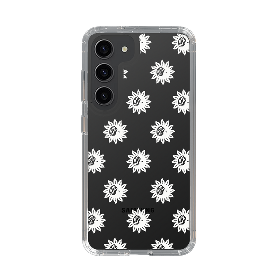 Slim Protection Case［ EVRIS - Sunny Motif - White ］