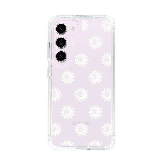 Slim Protection Case［ EVRIS - Sunny Motif - White ］