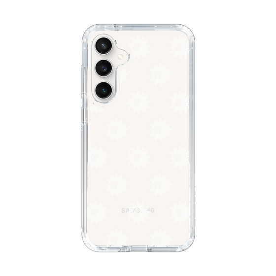 Slim Protection Case［ EVRIS - Sunny Motif - White ］