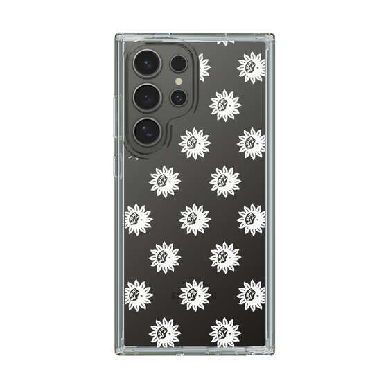 Slim Protection Case［ EVRIS - Sunny Motif - White ］