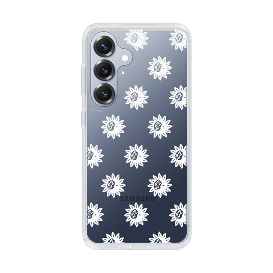 Slim Protection Case［ EVRIS - Sunny Motif - White ］