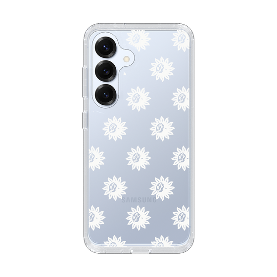 Slim Protection Case［ EVRIS - Sunny Motif - White ］