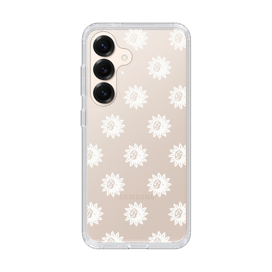 Slim Protection Case［ EVRIS - Sunny Motif - White ］