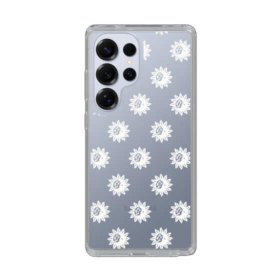Slim Protection Case［ EVRIS - Sunny Motif - White ］