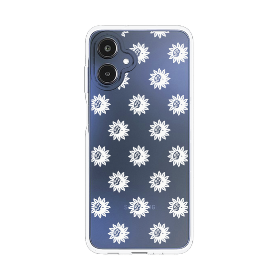 Slim Protection Case［ EVRIS - Sunny Motif - White ］