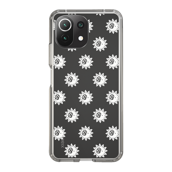 Slim Protection Case［ EVRIS - Sunny Motif - White ］