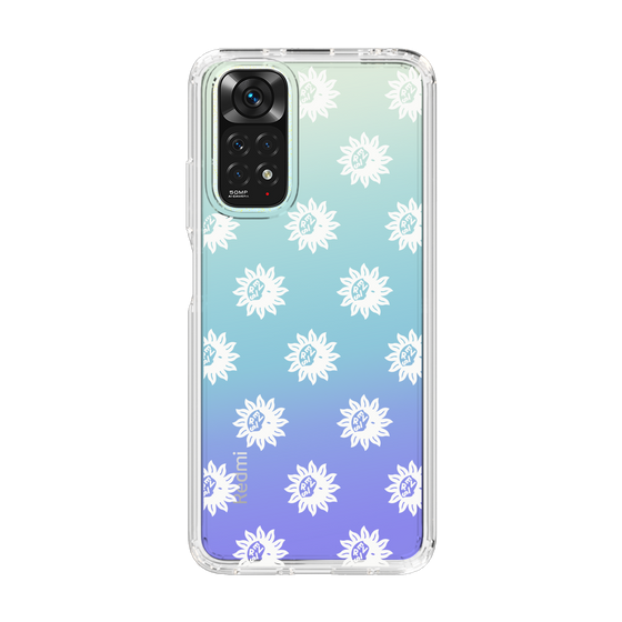 Slim Protection Case［ EVRIS - Sunny Motif - White ］